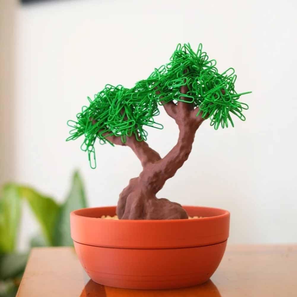 “Forgecore 3D Bonsai Desk Organizer with Hidden Storage & Magnetic Leaves” 🌳✨