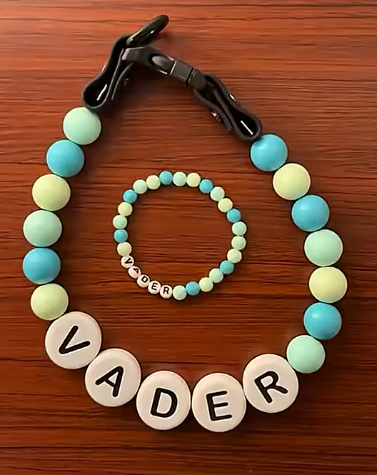 Custom Pet Name Necklace with FREE Matching Bracelet