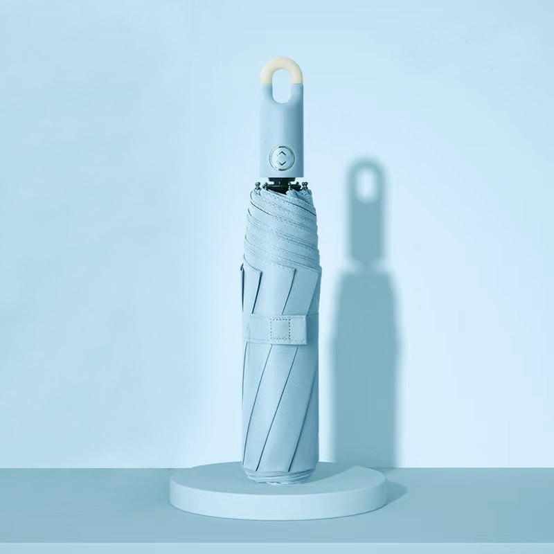 🌂Three-Fold Self Opening And Retracting Umbrella With Buckle🌂