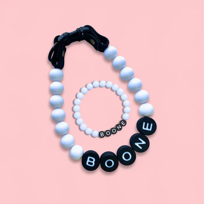 Custom Pet Name Necklace with FREE Matching Bracelet