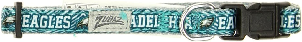 Zubaz NFL Team Adjustable Pet Collar for Dogs & Cats, Pittsburgh Steelers, Medium