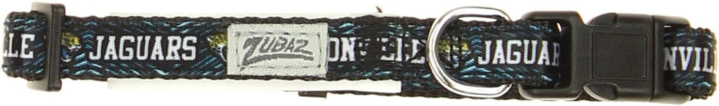 Zubaz NFL Team Adjustable Pet Collar for Dogs & Cats, Pittsburgh Steelers, Medium