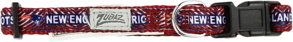 Zubaz NFL Team Adjustable Pet Collar for Dogs & Cats, Pittsburgh Steelers, Medium