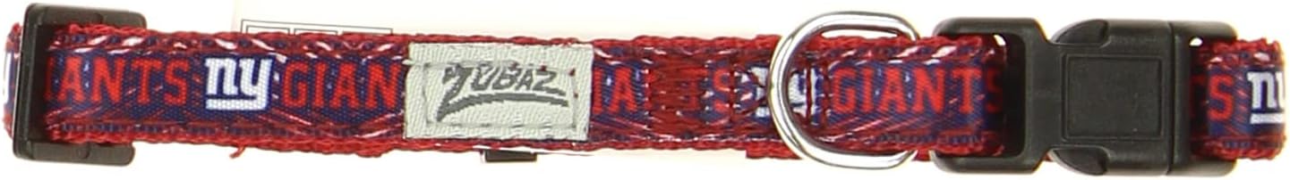 Zubaz NFL Team Adjustable Pet Collar for Dogs & Cats, Pittsburgh Steelers, Medium