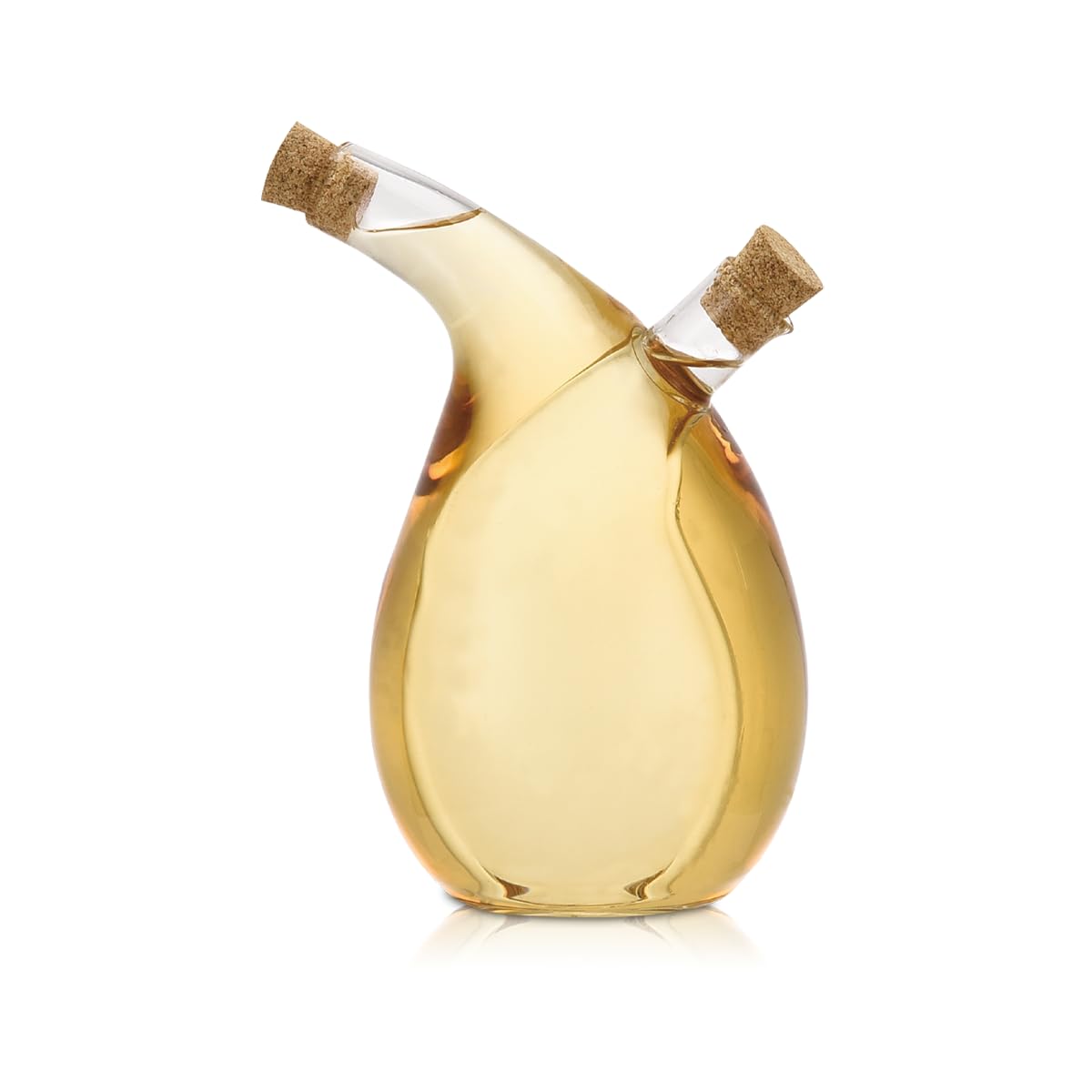 “2-in-1 Glass Oil & Vinegar Dispenser Bottle”