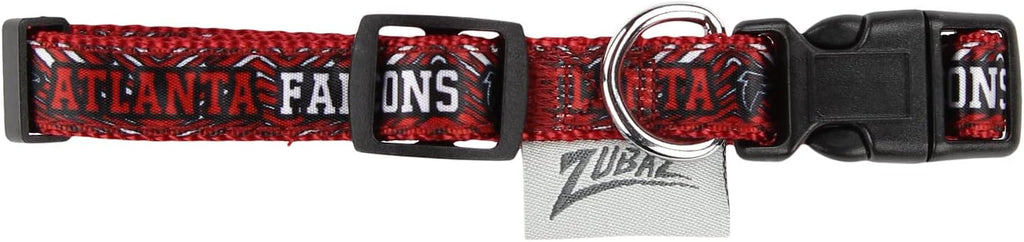 Zubaz NFL Team Adjustable Pet Collar for Dogs & Cats, Pittsburgh Steelers, Medium