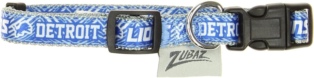 Zubaz NFL Team Adjustable Pet Collar for Dogs & Cats, Pittsburgh Steelers, Medium