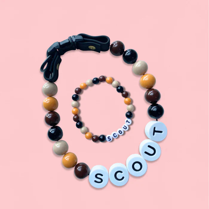 Custom Pet Name Necklace with FREE Matching Bracelet