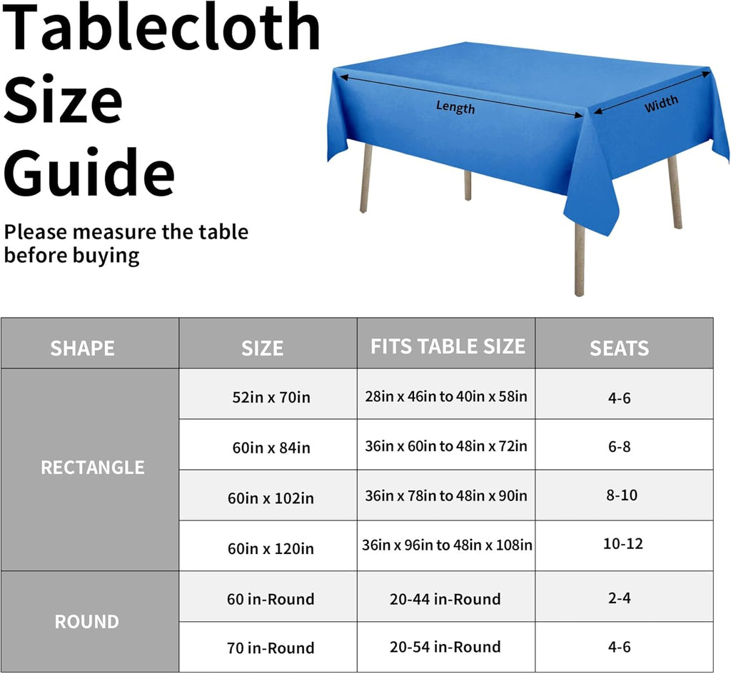 Easy-Going Faux Linen Waterproof Spill-Proof Tablecloth Stain Resistant Rectangle Table Cloth Wrinkle Free Decorative Fabric for Kitchen, Dining, Party, Weddings, Restaurants (52x70 in, Linen)