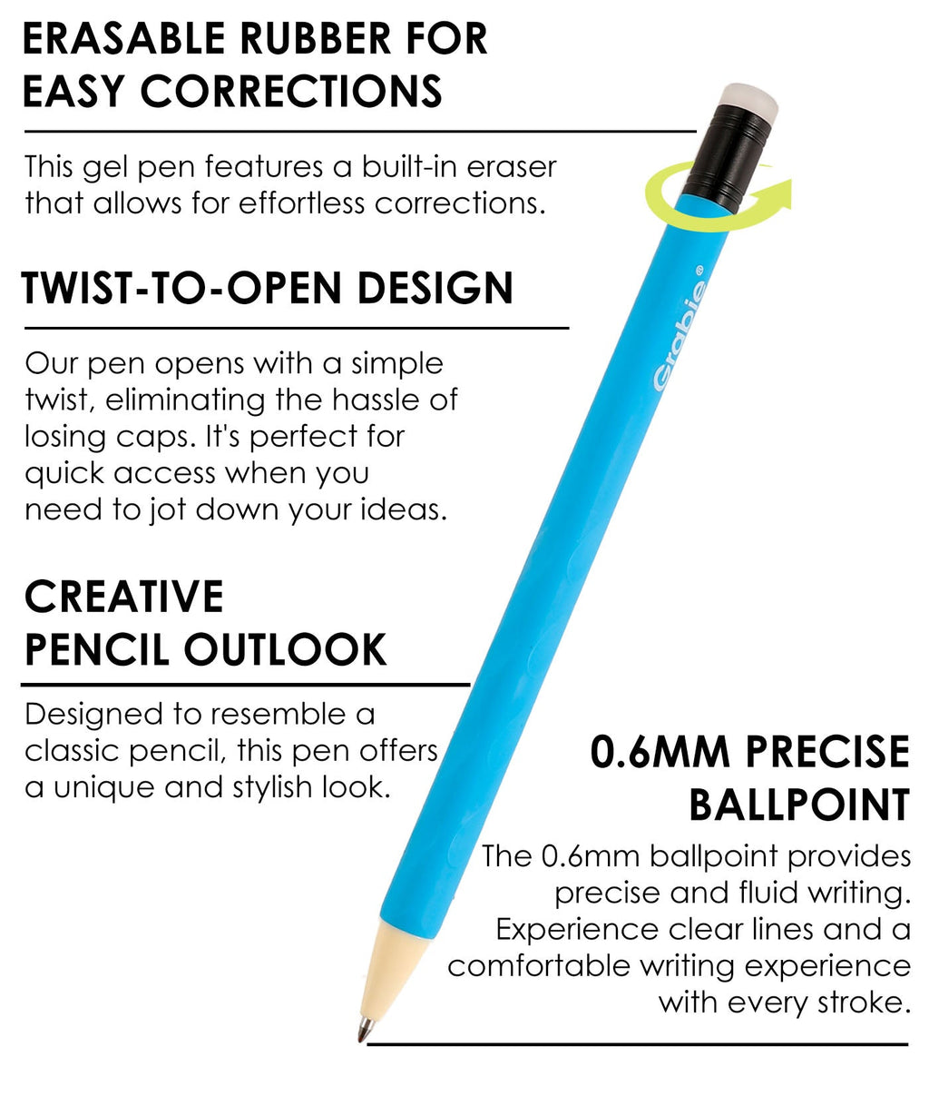Medium Point Erasable Gel Pen Set Of 36