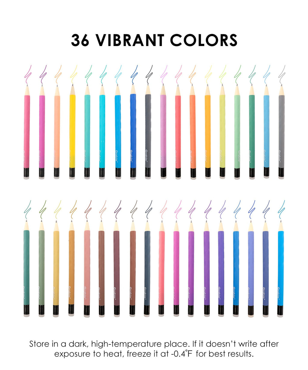 Medium Point Erasable Gel Pen Set Of 36