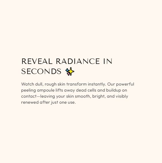 Dr.Meladra™ Radiant Rice Peel Ampoule