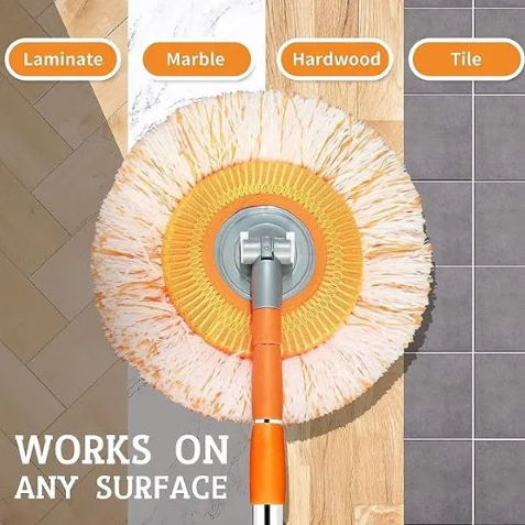 360 Grad drehbarer, einstellbarer Reinigungsmopp  | CORALMOP