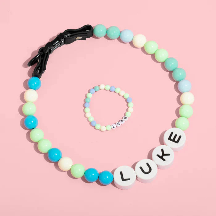 Custom Pet Name Necklace with FREE Matching Bracelet