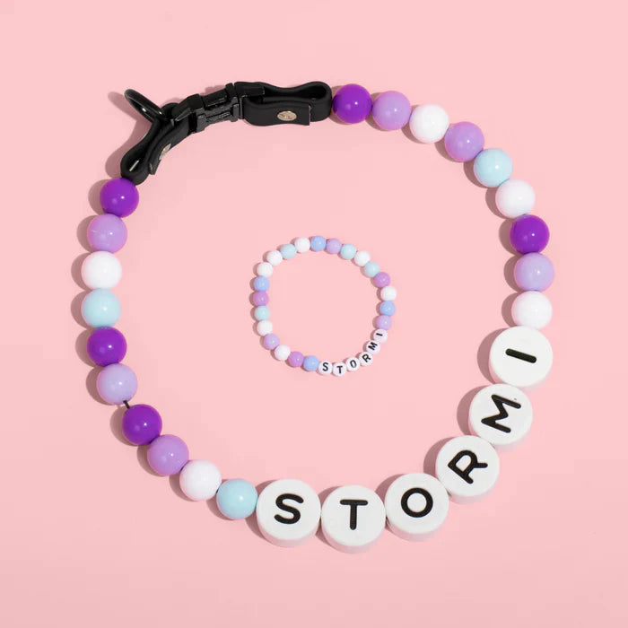 Custom Pet Name Necklace with FREE Matching Bracelet